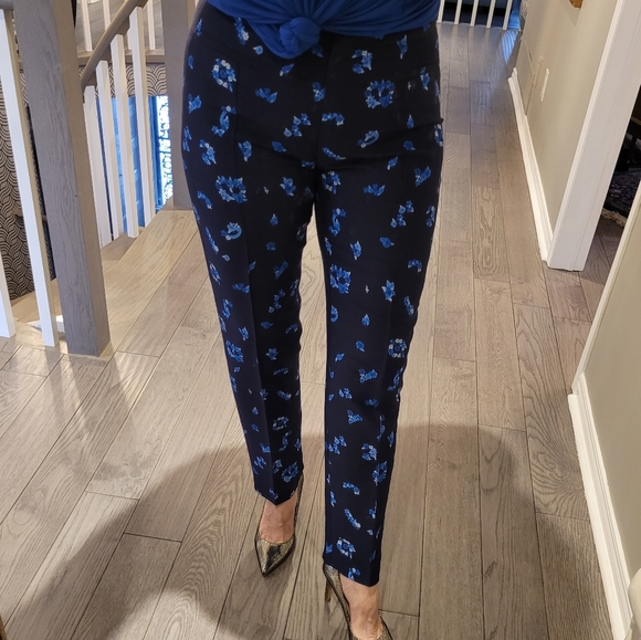 NWT 100% Silk Pants - Mademoiselle by Tara Jarmon - Picture 2 of 10